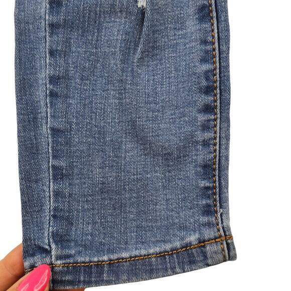 Fashion Nova Jeans Womens 26 1 Ripped Destroyed Skinny Mid Rise Medium Wash - Picture 7 of 12